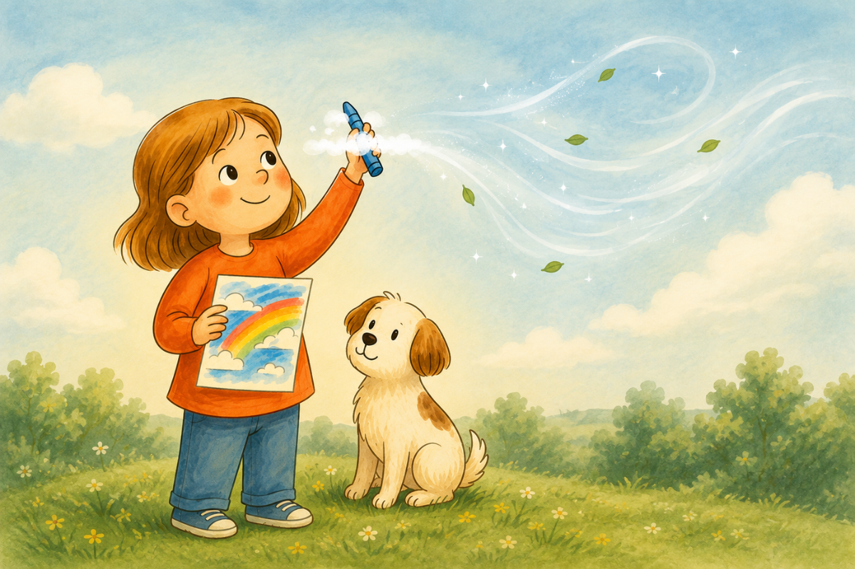 Bela y la magia del viento