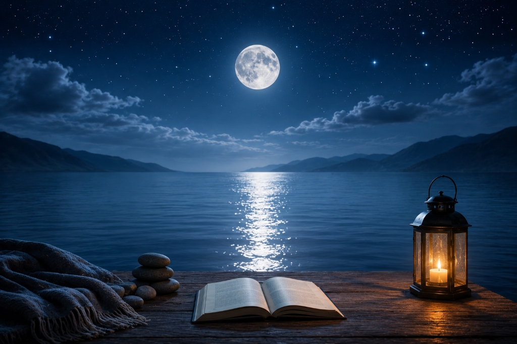 Vuelo nocturno: Poemas a la luna y la soledad luminosa